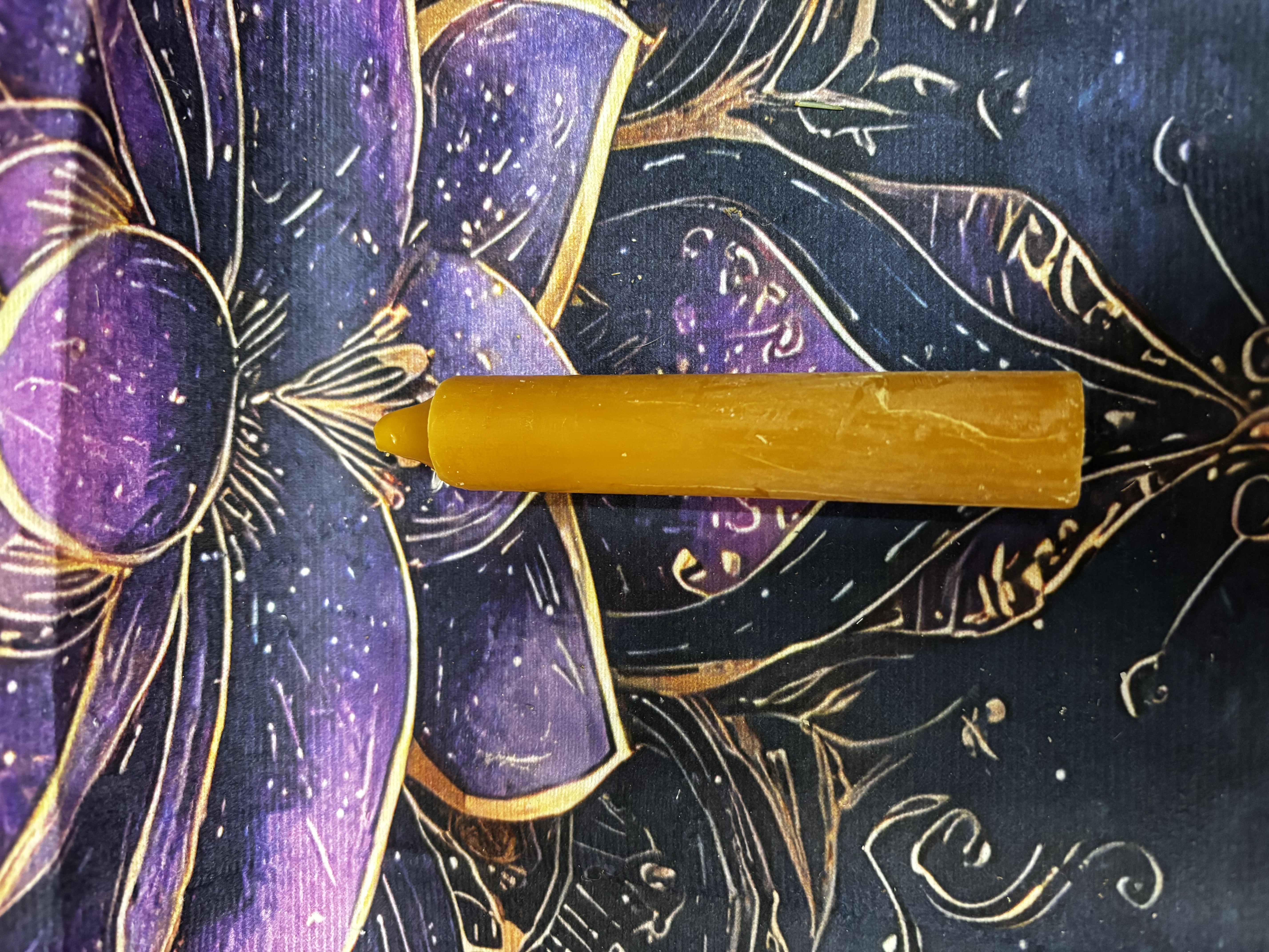 Vela de 15cm de Miel.