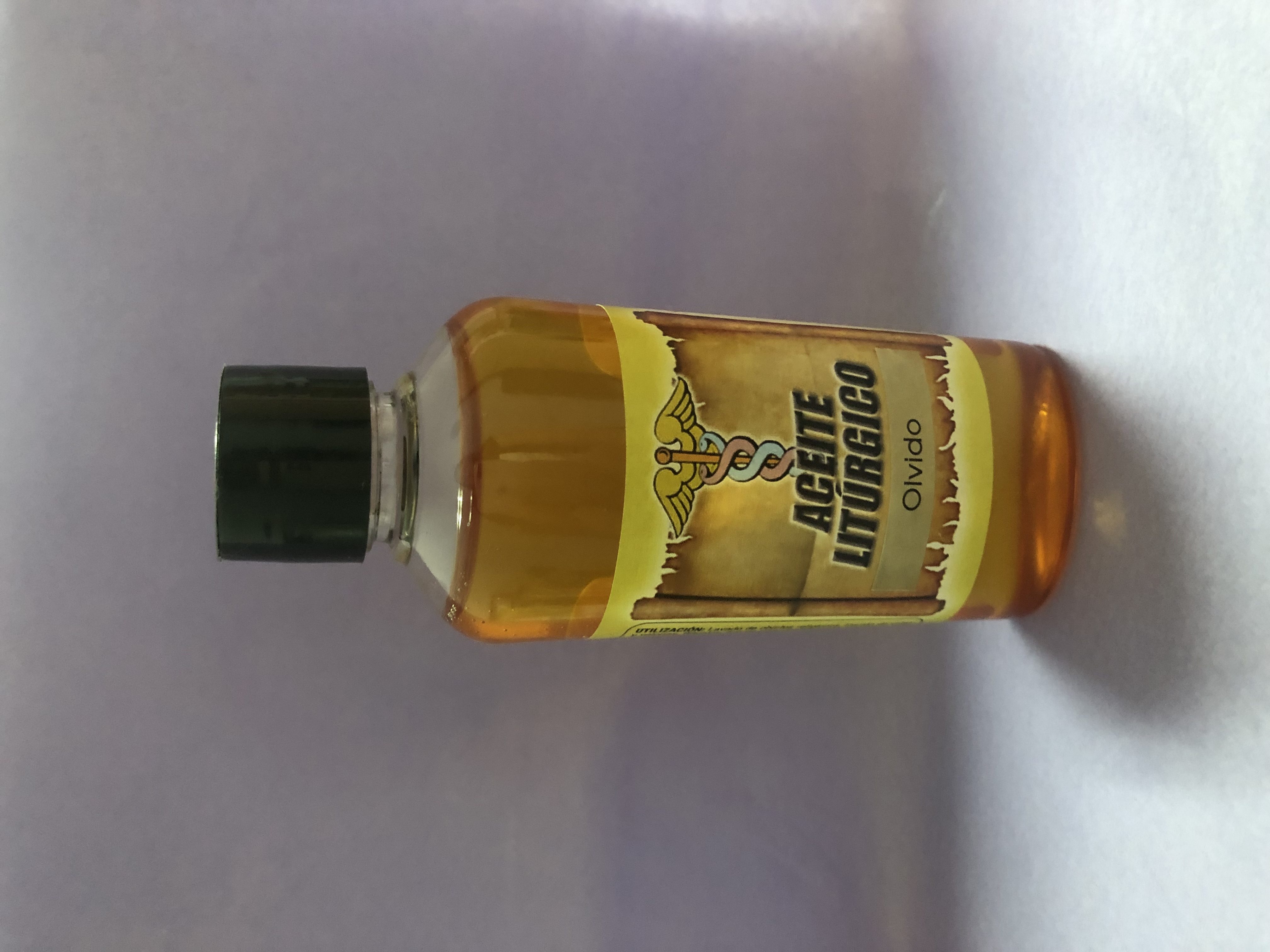 Aceite litúrgico Olvido.