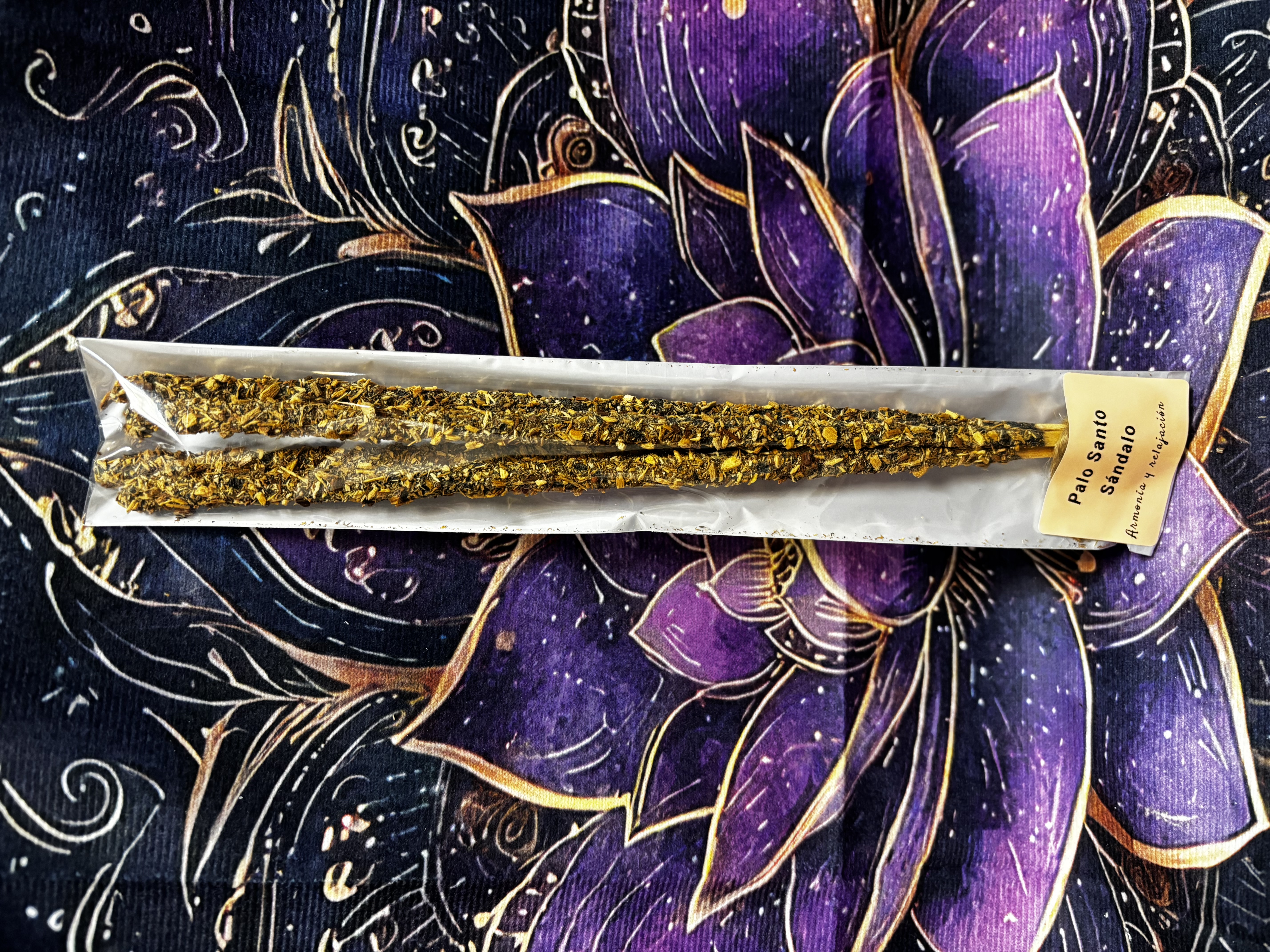 Incienso Orgánico Palo Santo y sándalo